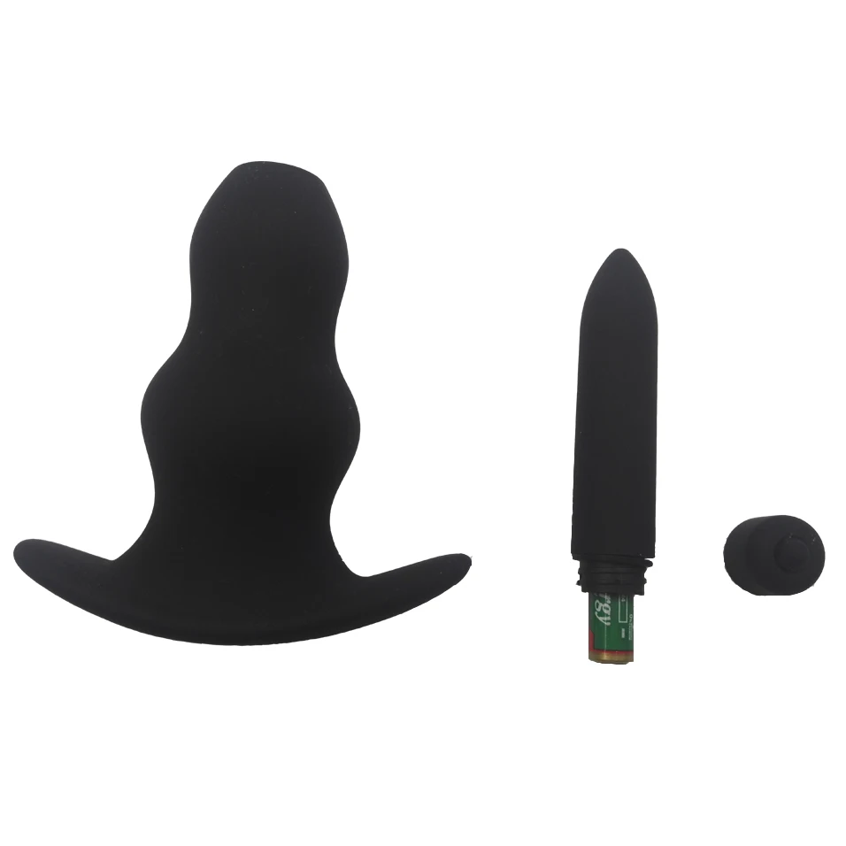 CamaTech силиконовый 10 частотный вибрационный массажер броня анальная пробка