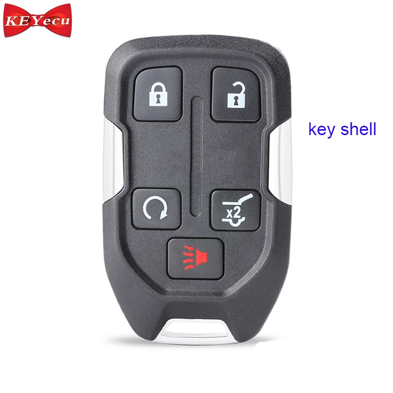 KEYECU для GMC Terrain Acadia пульт дистанционного ключа чехол Fob для HYQ1EA HYQ1AA