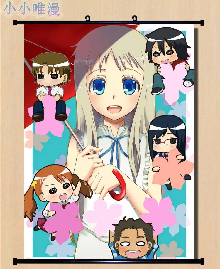 Японское аниме Anohana: цветок который мы видели в тот день сексуальная девушка Honma