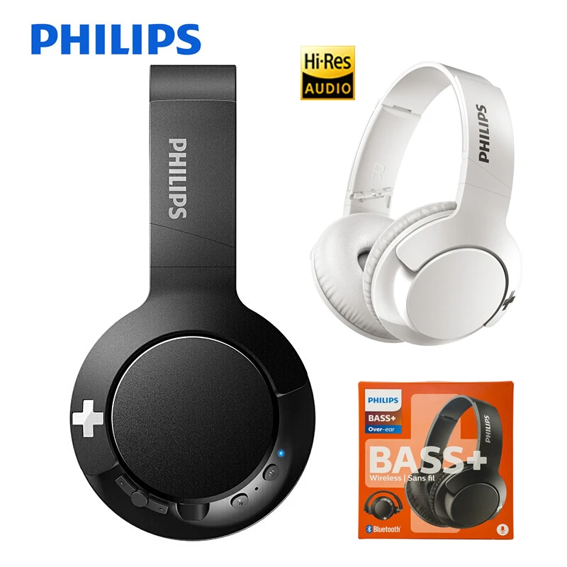 Новые беспроводные наушники Philips SHB3175 бас + кнопка управления Поддержка звонков и