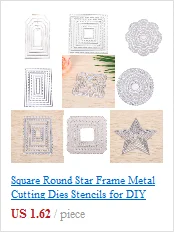 Металлические режущие штампы DIY Скрапбукинг головоломка тиснение штампы индивидуальные режущие трафареты La coupe meurt des pochoirs