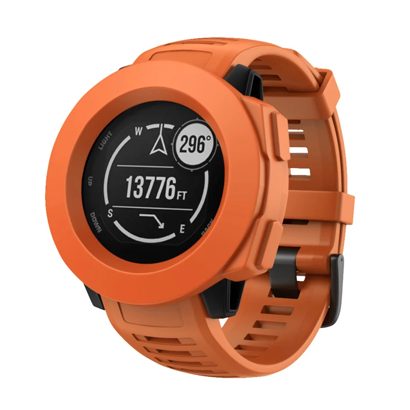 Смарт-часы силиконовый чехол защитная рамка защитный для Garmin Instinct новое