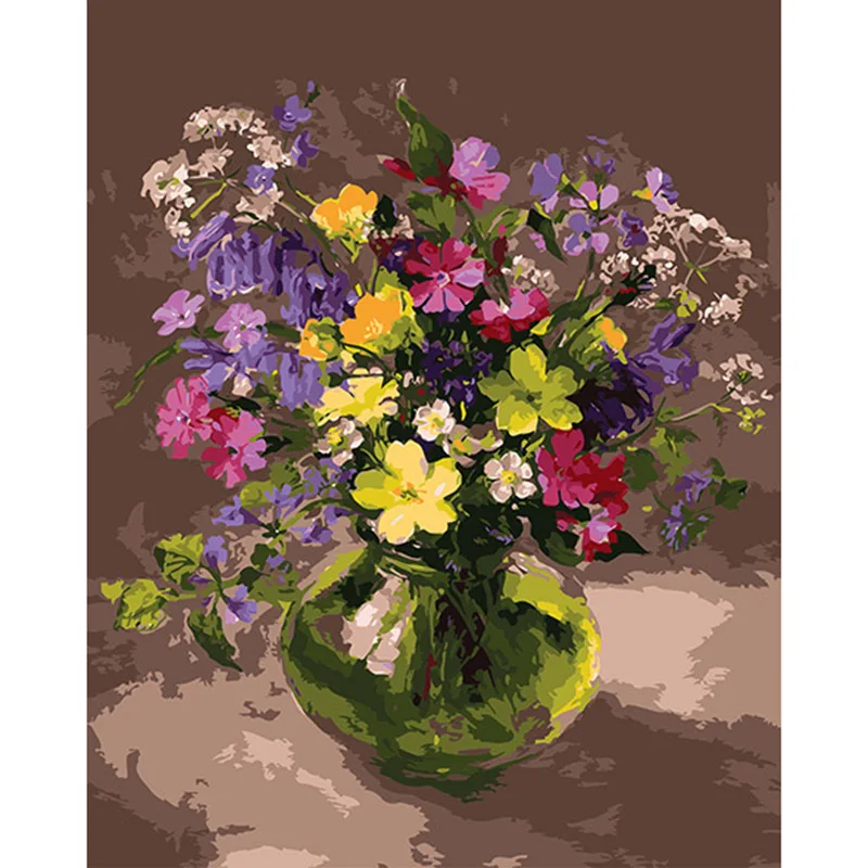 2016 новинка DIY масляная краска ing по номерам Краска на холсте Современные