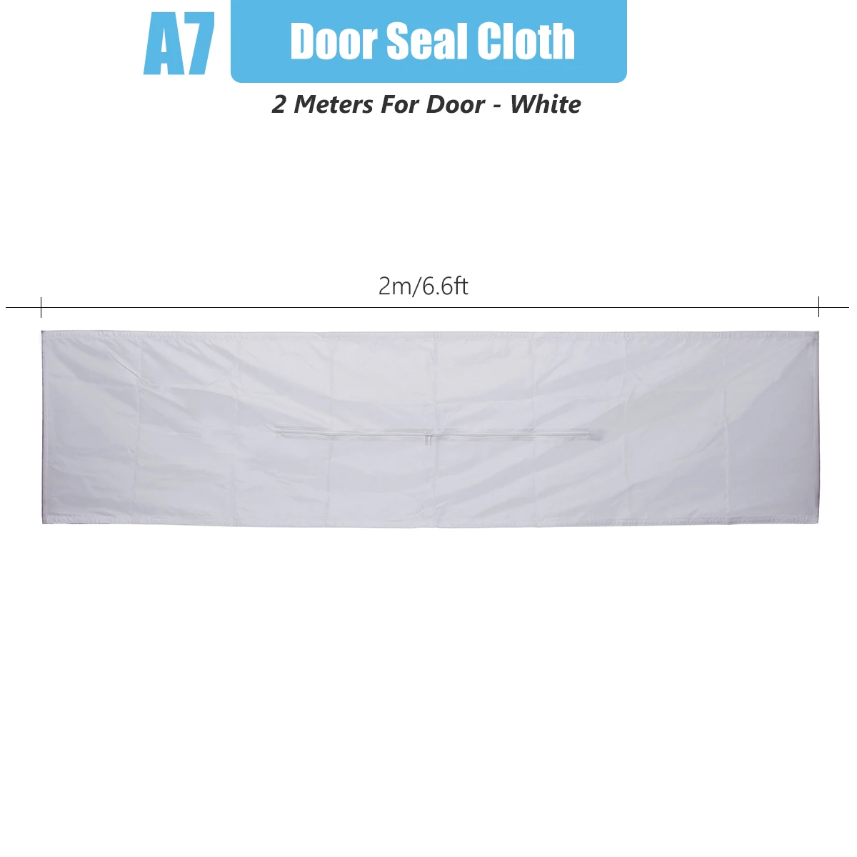 2m Door Seal Портативный кондиционер аксессуары оконная плита двери/окна уплотнение ткань адаптер выхлопной трубы шланга кондиционер запчасти - Цвет: 2m Door Seal