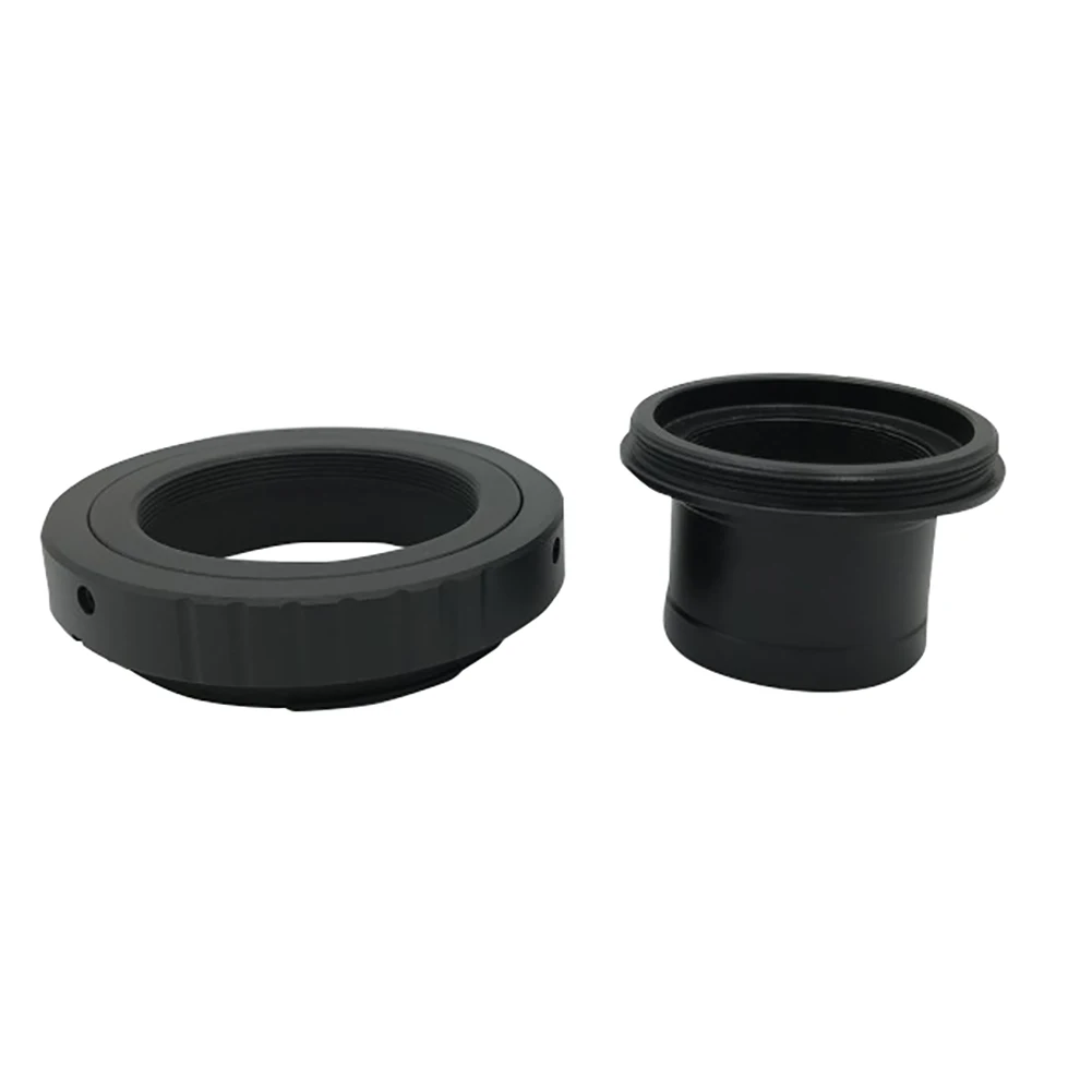 1.25 Inch T Ring Lens Metal Lightweight Photography Camera Accessories Mount Adapter Set Reverse For Telescope Microscope