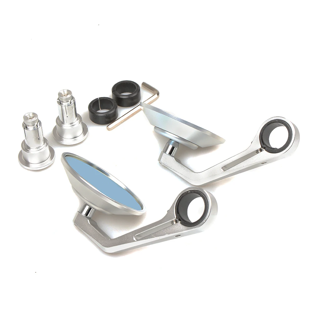 Зеркало заднего вида для мотоцикла с круглой ручкой Honda suzuki yamaha kawasaki BMW DUCATI 200|handle