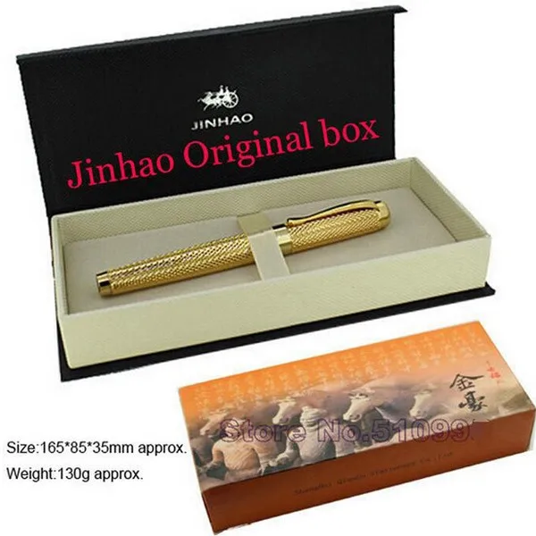 JINHAO Благородный Золотой M перо перьевая ручка Дракон узор резной|fountain pen dragon|pen