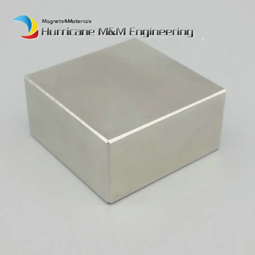 NdFeB N35 блок 50x50x25 мм счетчик воды фильтр около 2 &quotx 2&quot x 1 &quotсупер сильный