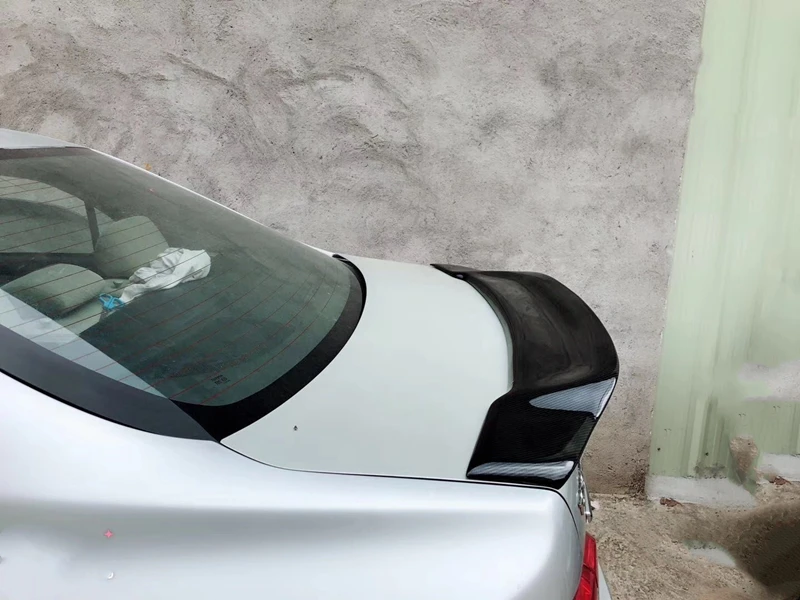 Использовать для Toyota corolla спойлер 2006 07 08 09 10 11 12 13 лет Глянцевая углеродное волокно/FRP заднее крыло R стиль спортивные аксессуары