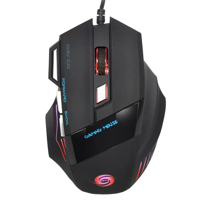 5500 DPI 7D LED Optical USB Wired Gaming PRO Mouse Mice For PC Laptop Computer Free shipping 18Mar1 | Компьютеры и офис