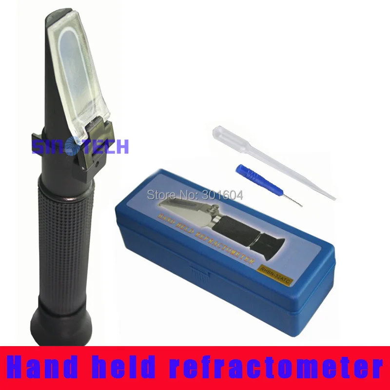 Самый дешевый ручной рефрактометр Виноградного Сахара Брикса 0 50%|refractometer