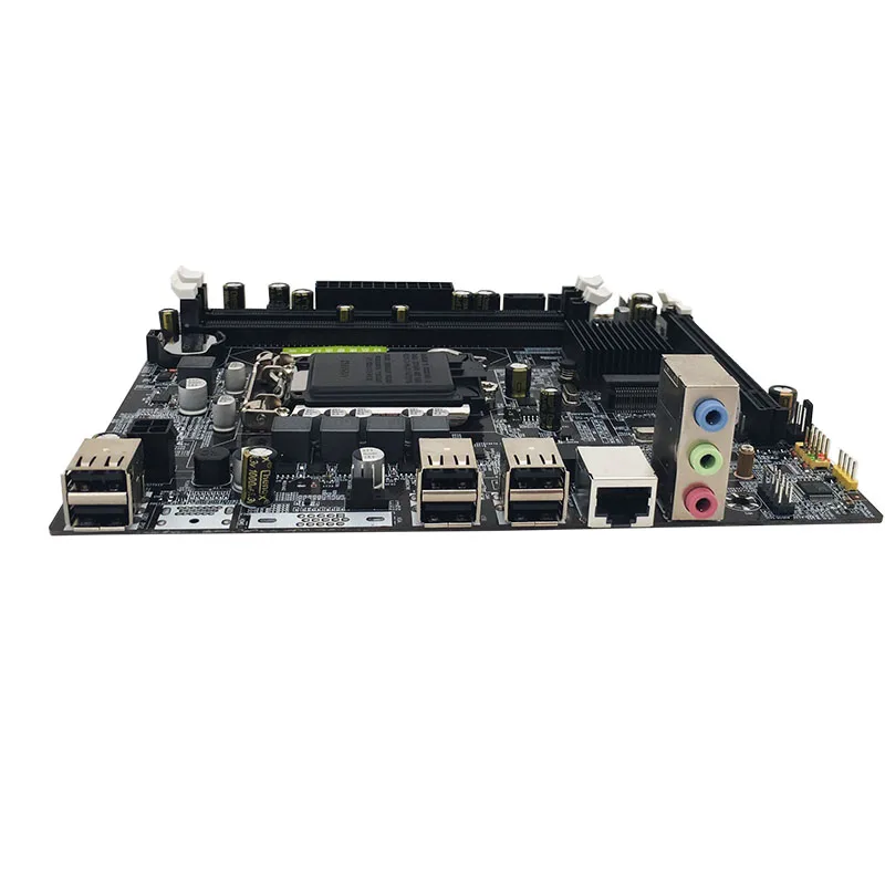 Jia Huayu Professional Motherboard P55 LGA 1156 DDR3 RAM USB2.0 Board Desktop Computer 6 Channel Mainboard | Компьютеры и офис