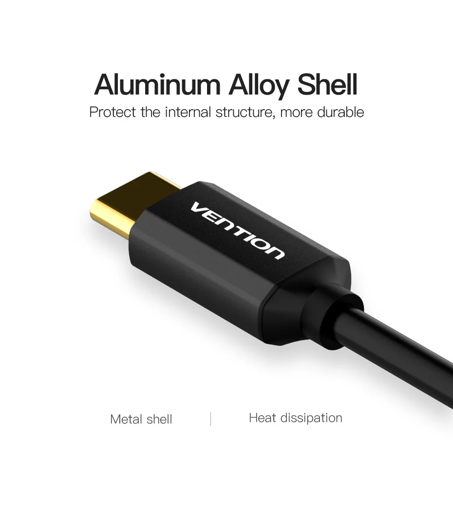 Адаптер для наушников Vention type C 3,5 USB C штекер 3,5 мм гнездо для Xiaomi 6 Mi6 MIX 2 huawei Mate10 P20 Pro AUX аудио кабель