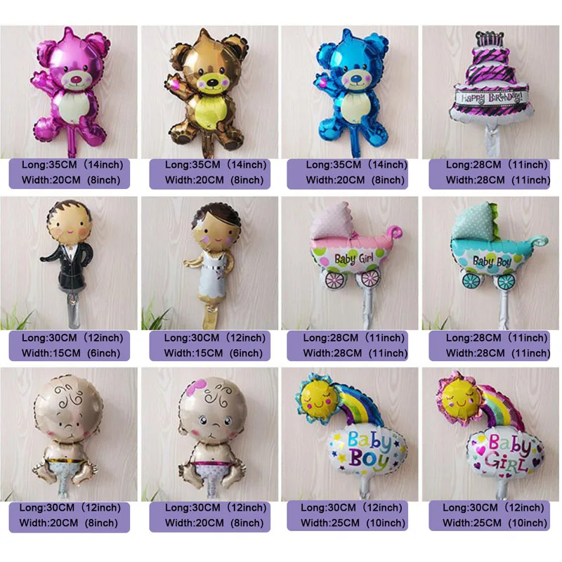YOURANWISH 50 шт. мини-голова животного Фольга шары надувные шар Baby Shower Kid Игрушка