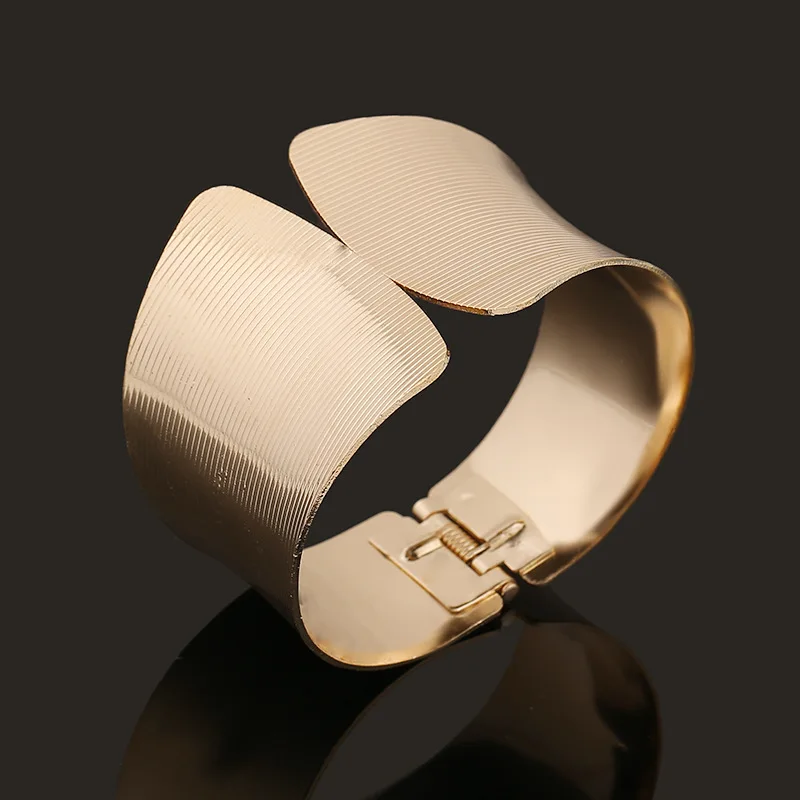 Горячая Распродажа женский элегантный широкий браслет из сплава яркие ювелирные