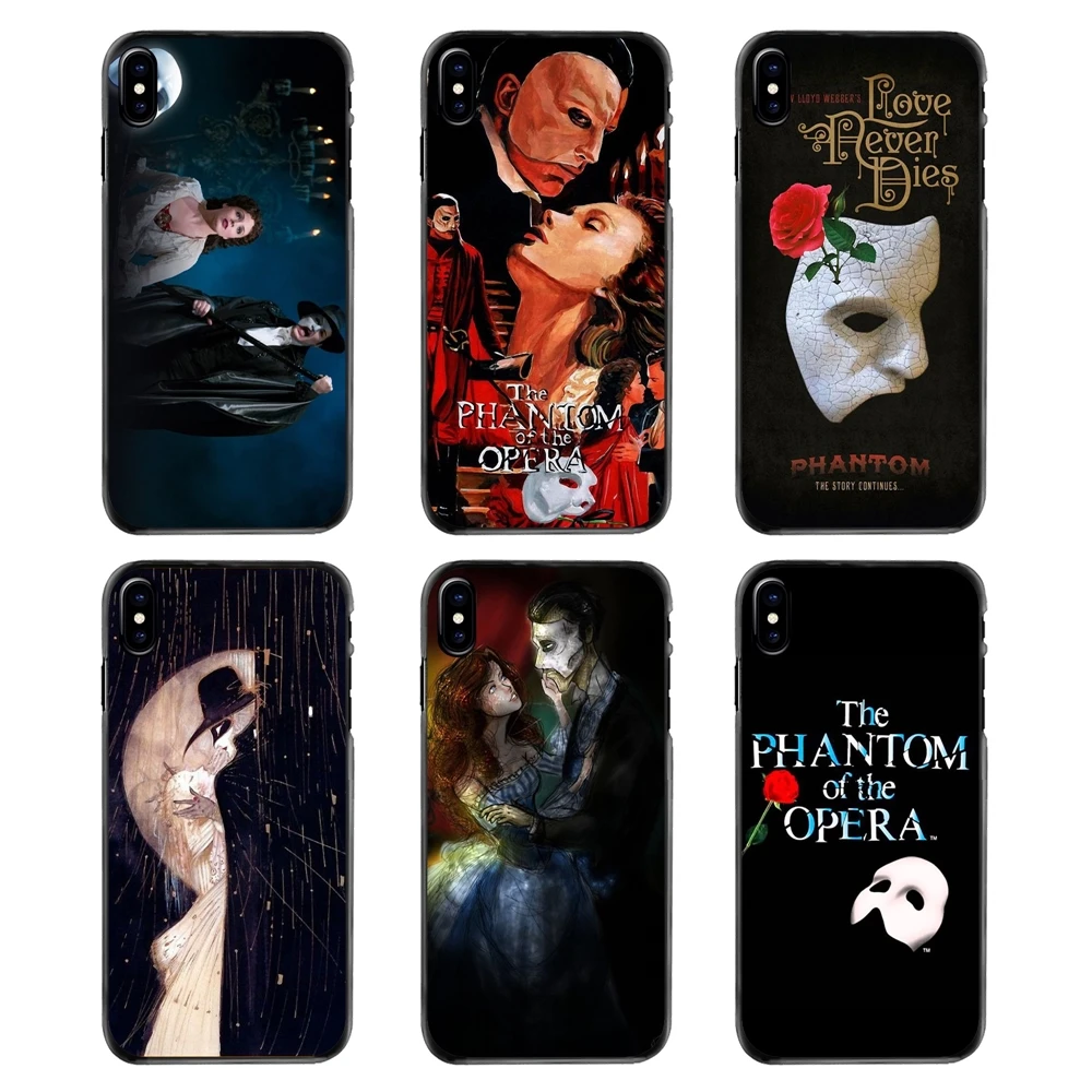 Для Sony Xperia X XA XZ M2 M4 M5 C3 C4 C5 T3 E4 E5 Z Z1 Z2 Z3 Z5 Compact Phone Cover Phantom of The Opera Love Mask French |