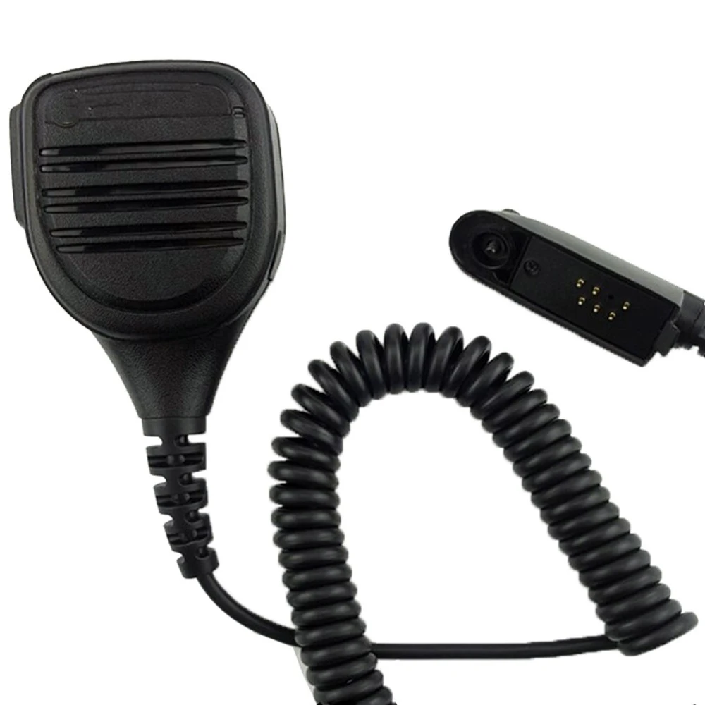 Ручной микрофон водостойкий динамик ptt для motorola walkie talkie gp328 gp338 bidirezionale radio pro5150