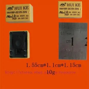 2 x JRC 21F 12В HK4100F реле питания 6pin |