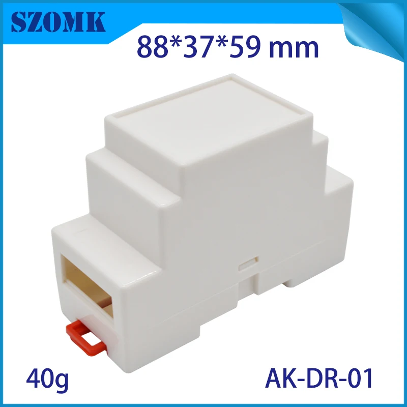 4 шт. 88*37*59 мм szomk Высококачественный Пластиковый корпус для din-рейки пластиковый