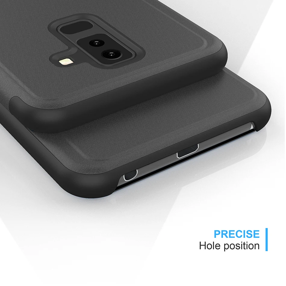 Зеркальный флип чехол для Huawei P Smart чехлы P30 lite Mate 20 Y5 2019 Honor View V20 Play 8A 8s P20 Plus