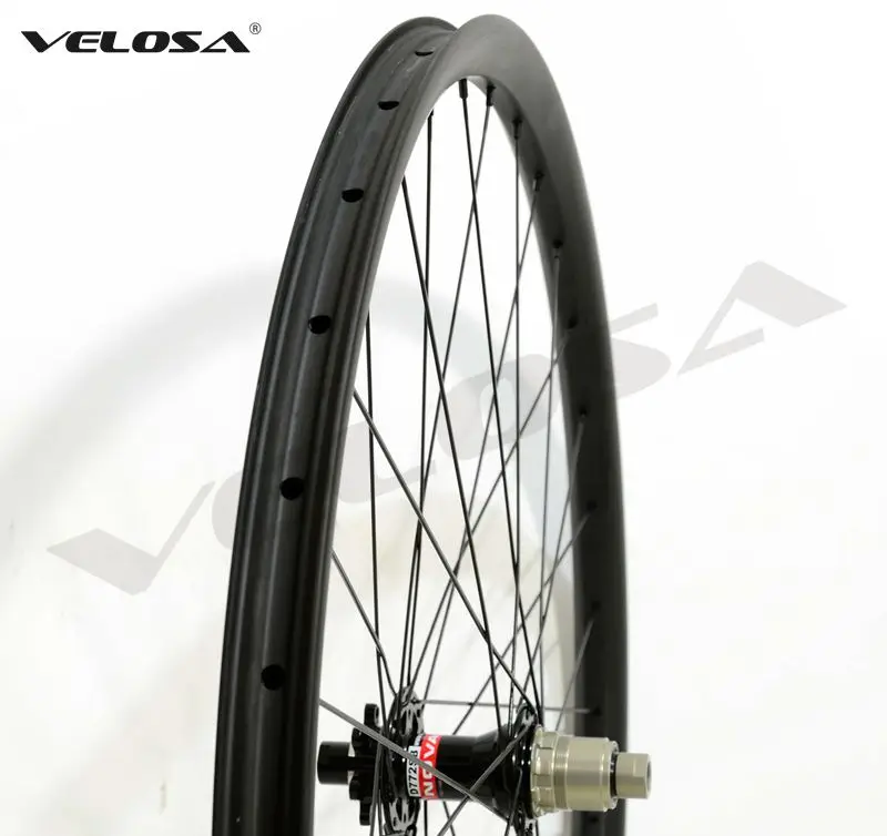 27 5 дюймов/650b MTB XC/AM безкрюковые карбоновые Колеса 650B циклокросс/гравий колесная