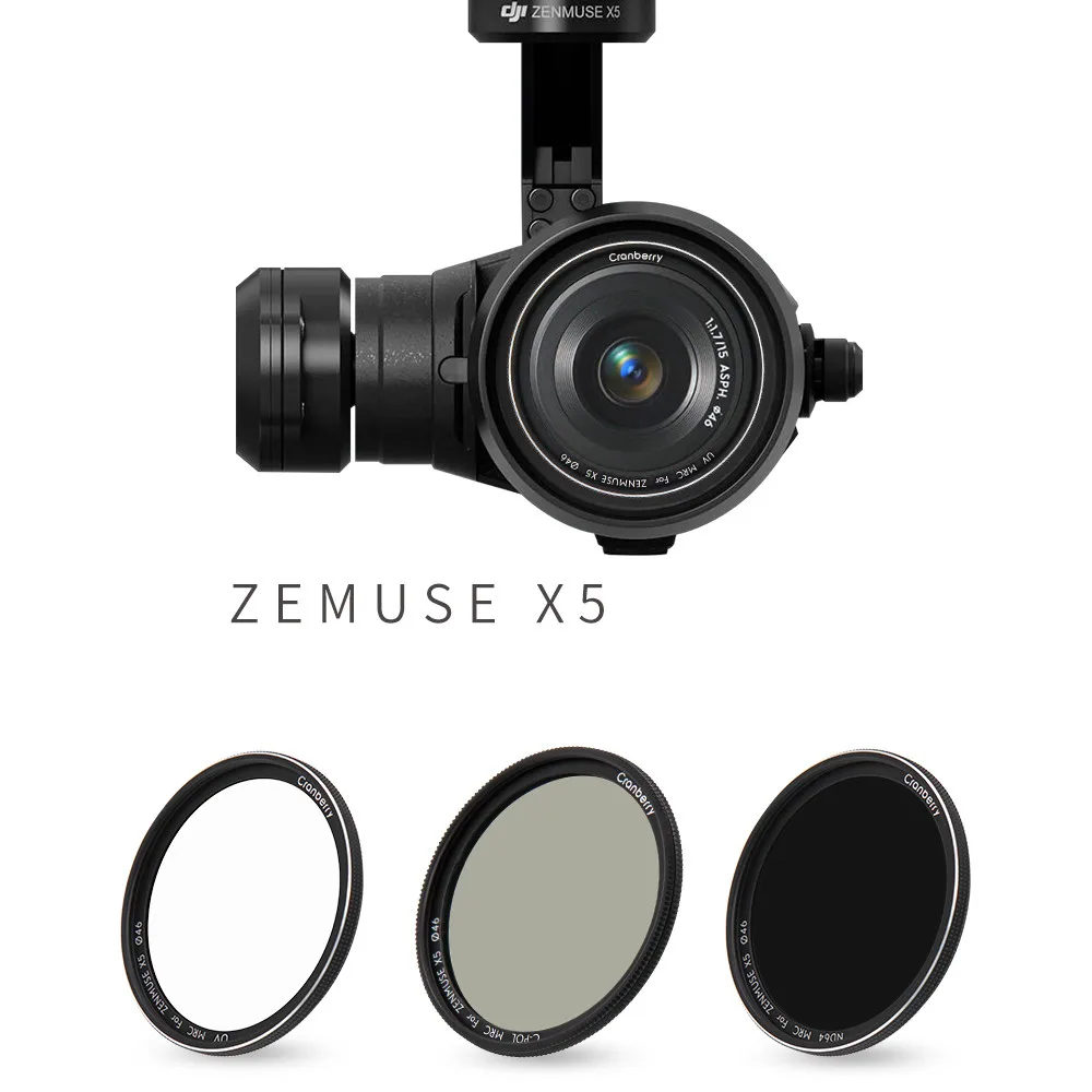 Нейтральная плотность ND CPL UV набор фильтров для DJI Inspire 2 zenmuse X5/X5S/X5R фильтр |