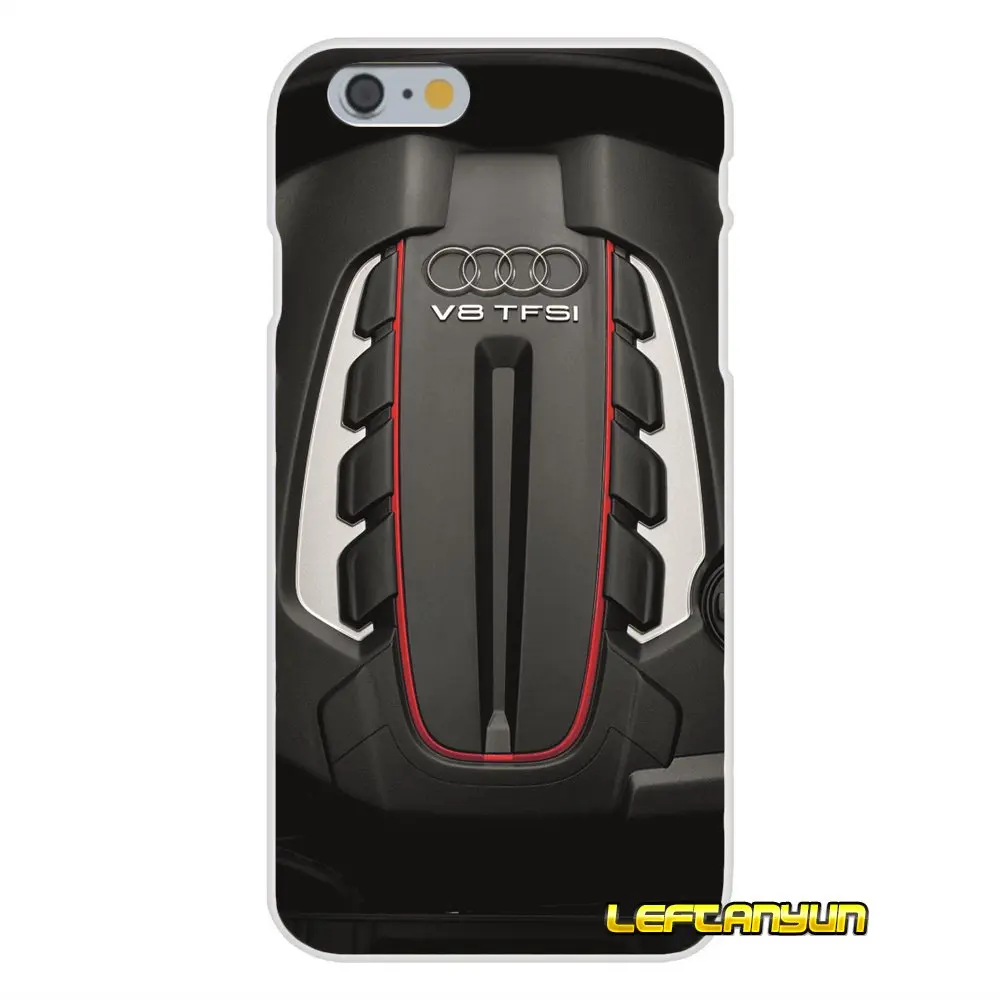 Для Motorola Moto G LG Spirit G2 G3 мини G4 G5 K4 K7 K8 K10 V10 V20 Audi Twin Turbo v8 двигателя Мягкий силиконовый