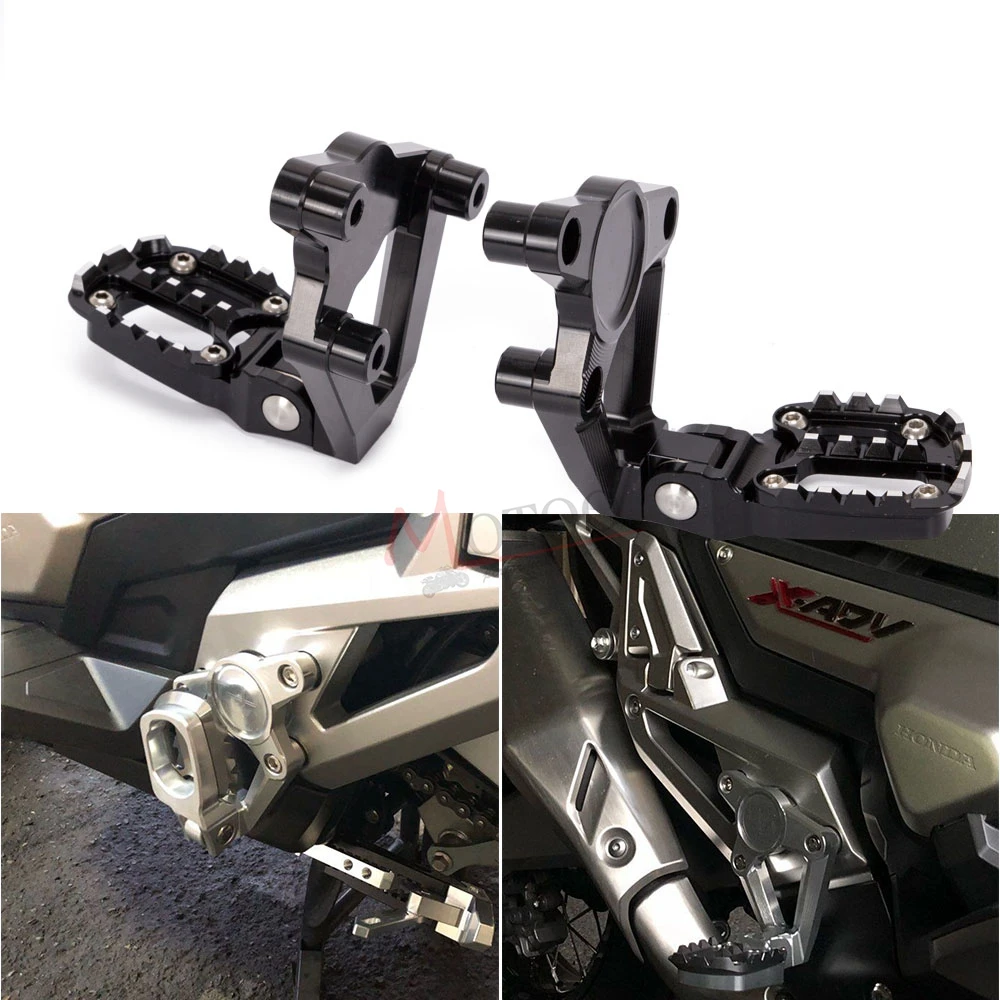 Задняя Подножка для мотоцикла с ЧПУ задняя HONDA X ADV 300 750 1000 XADV 2017 2018 подножки педаль