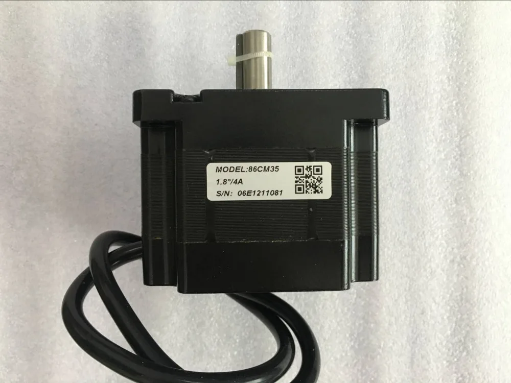

New Leadshine 86CM35 NEMA 34 stepper motor with 3.5N.m (496 oz-in) holding torque 2 phase step motor 4 wires shaft size 12.7 mm