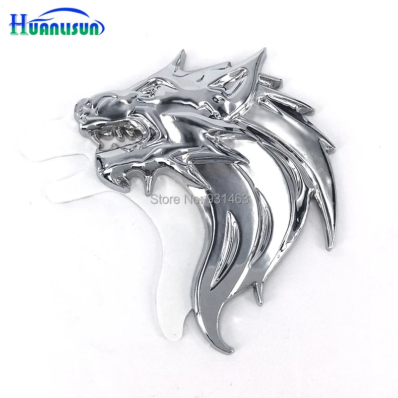 Мотоциклетная Автомобильная наклейка узор металлическая 3D эмблема боковая