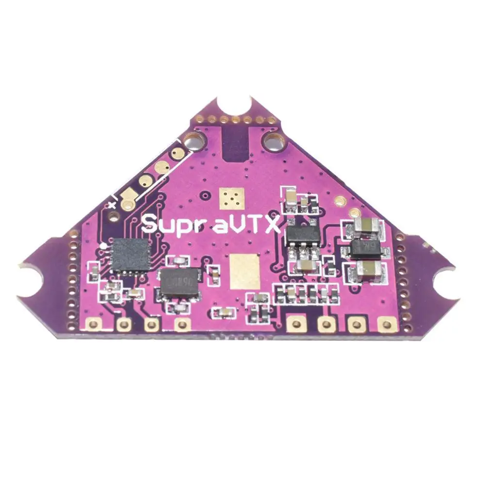 Переключаемый передатчик FPV Supra VTX 5 8G 40CH 25mW 100mW 200mW с антенной для матового