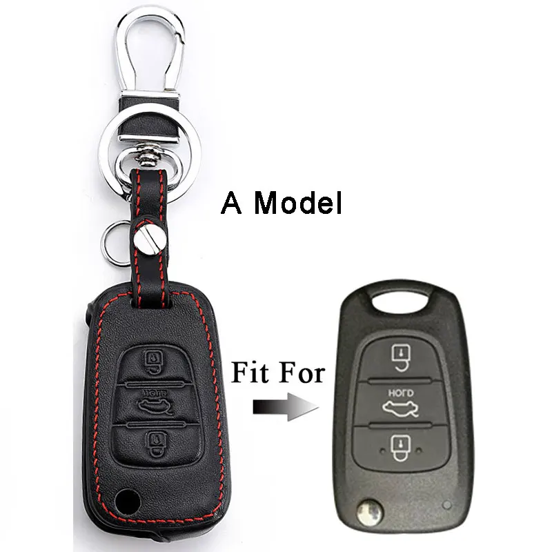 

Чехол-книжка для пульта дистанционного управления, из натуральной кожи, для Kia Rio, Sportage, Soul, Ceed, для Hyundai I30, Verna, Veloster I35, Зимняя