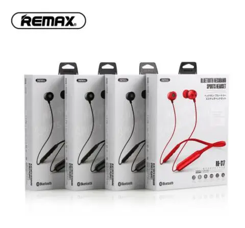 Remax RB-S17 Bluetooth одежда для шеи Спортивные Повседневные наушники спортивные