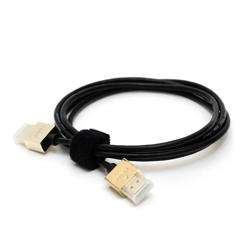 Кабель HDMI JINCHI HD кабель версия 2 0 Золотая небольшая коробка ПК ТВ 1 м/1 5 м/3 м/5 м