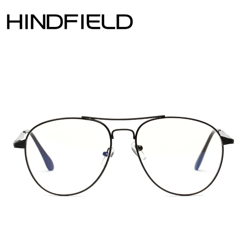 Hindfield 2017 новейший стиль пилота модные очки оправа Мужская классическая