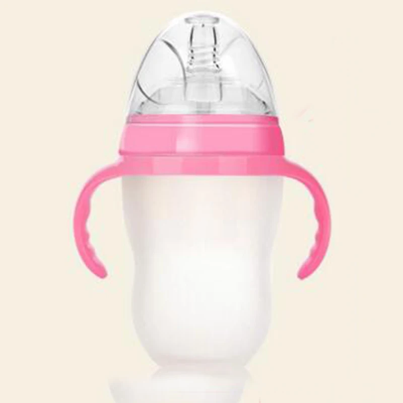 Силиконовые соски BPA бесплатно детские бутылочки для кормления безопасные