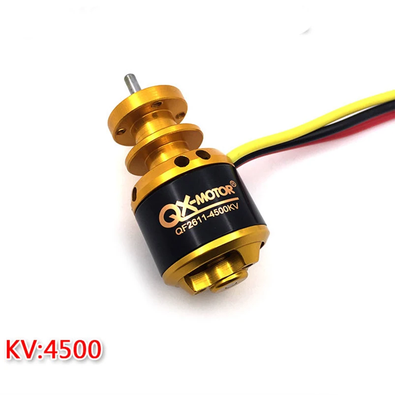 QX MOTOR QF2611 бесщеточный двигатель 3500KV /4500KV 55mm/64mm Ducted Fan Jet EDF 3 4S Lipo для РУ самолетов