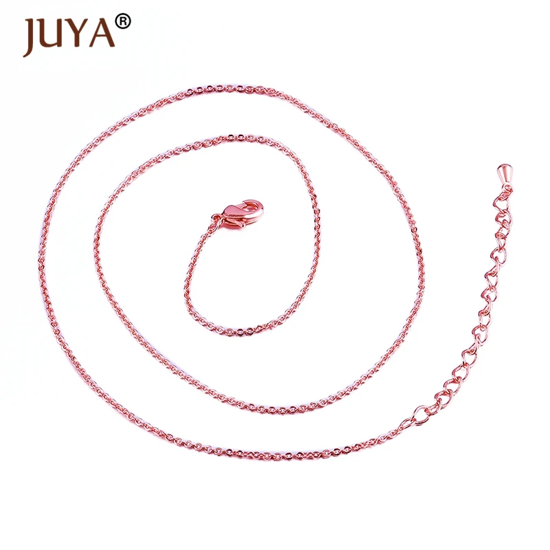 Регулируемая цепочка для ожерелья JUYA 10 шт./лот 50 см оптовая продажа ожерелье