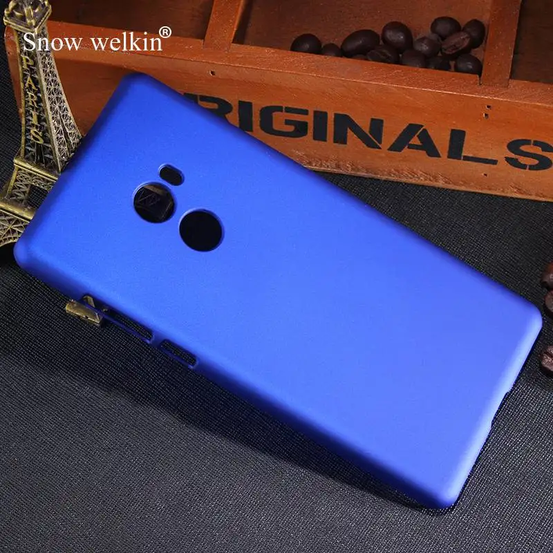 Снежный Welkin для Xiaomi mix2 роскошный прорезиненный матовый пластиковый жесткий