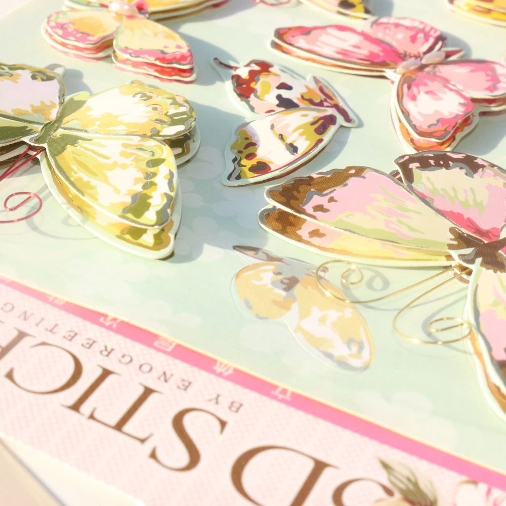 Domikee набор креативных милых стикеров из бумаги для школьников 3D Декоративные