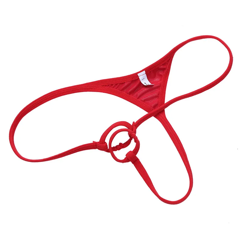 Трусы-стринги мужские из лакированной кожи пикантное нижнее белье для мужчин