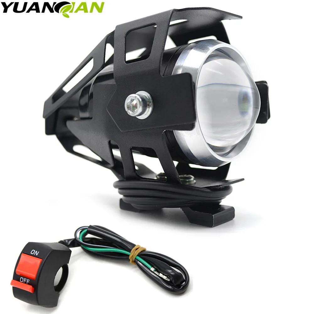 Мотоциклетный светодиодный светильник на голову противотуманный 125 Вт лм U5
