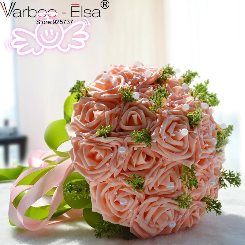 Свадебный букет из роз ручной работы 8 цветов|ramos de novia|wedding flowers bridal bouquetsbridal bouquet |