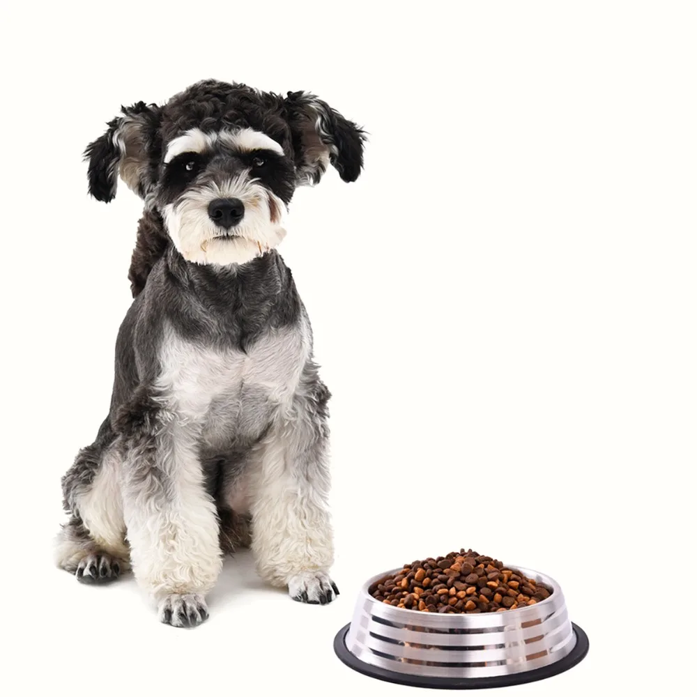 Кормушки для собак из нержавеющей стали миска кормления домашних животных много