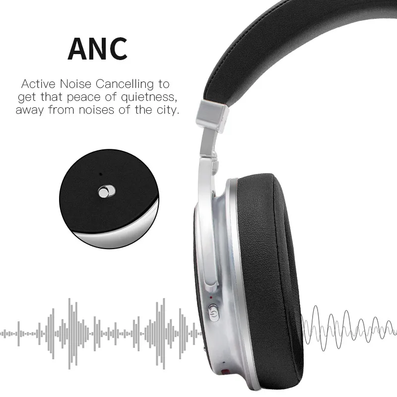 Bluedio F2 активный шумоподавление беспроводные bluetooth-наушники беспроводная