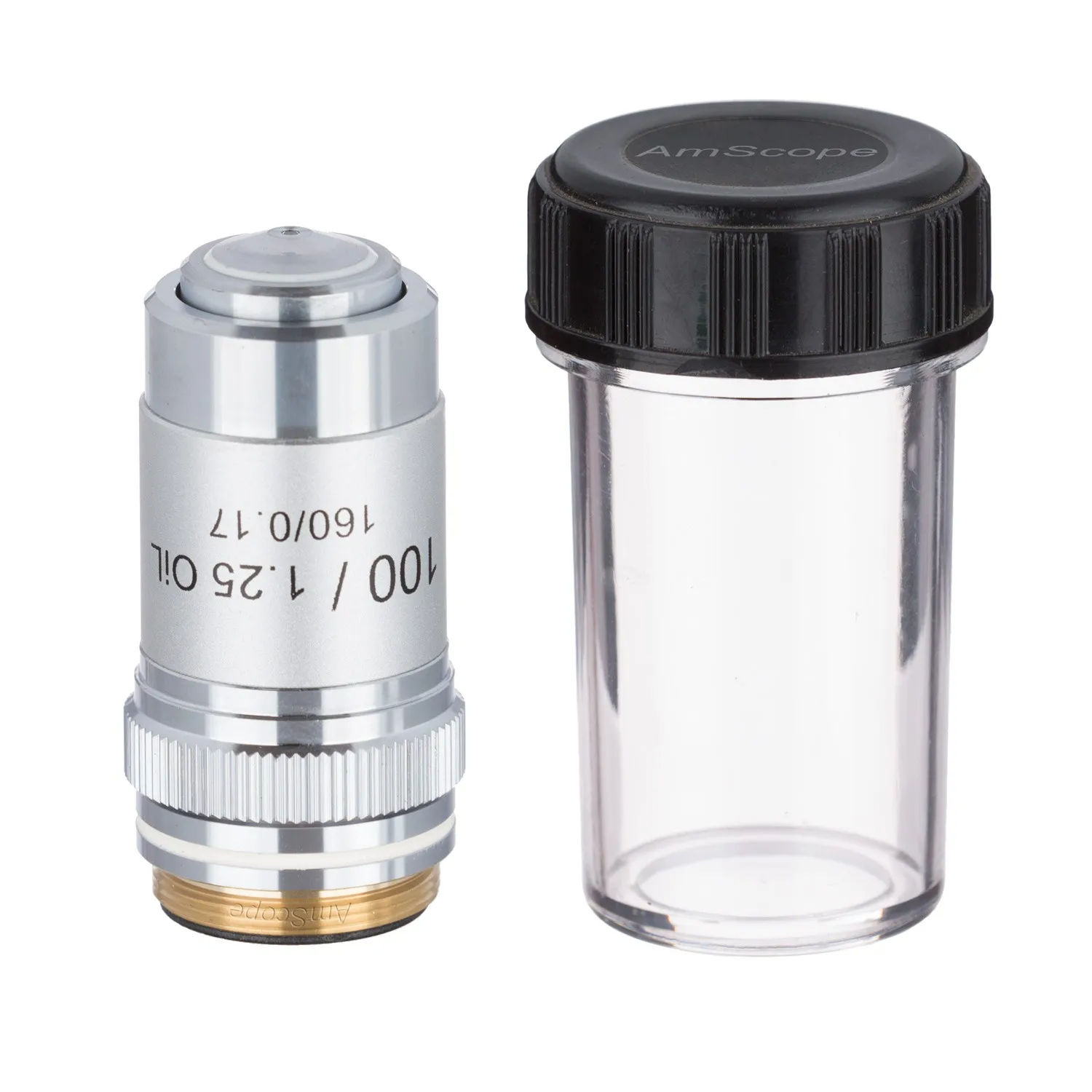 AmScope 100X (Oil) Achromatic Microscope Objective A100X | Инструменты