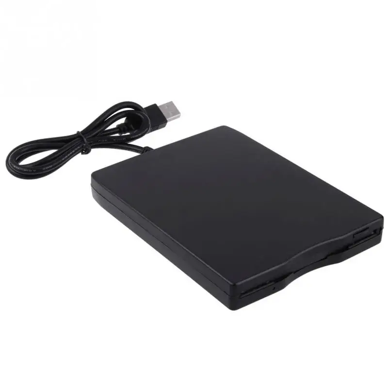 Черный внешний USB портативный 1.44 МБ / флоппи-дисковода для портативных пк данных
