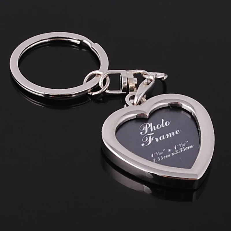 

Free Shipping 200 pcs/lot Key Chain Personality Photo Frame Keychain Creative Gifts Can Be Customized Lettering LOGO