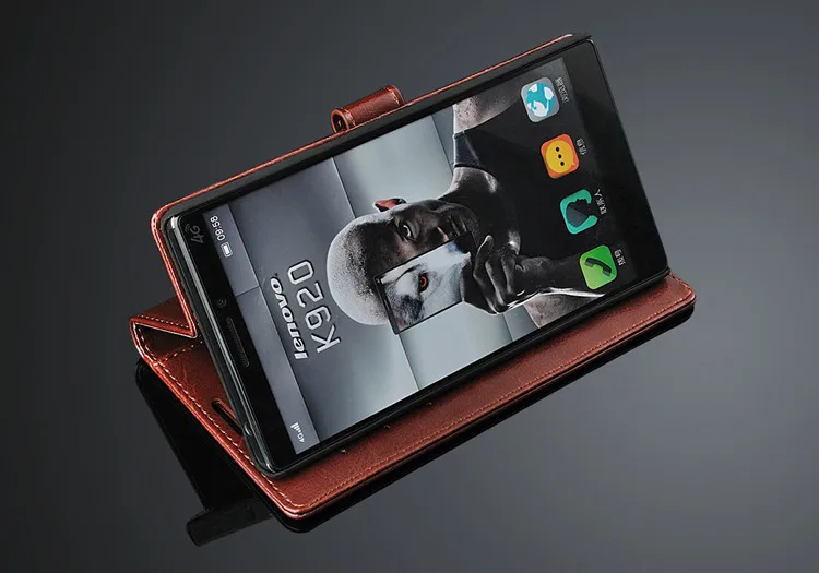Чехол книжка для Lenovo VIBE Z2 Pro кожаный с отделением карт|phone case card holder|phone cases iphone 3gphone