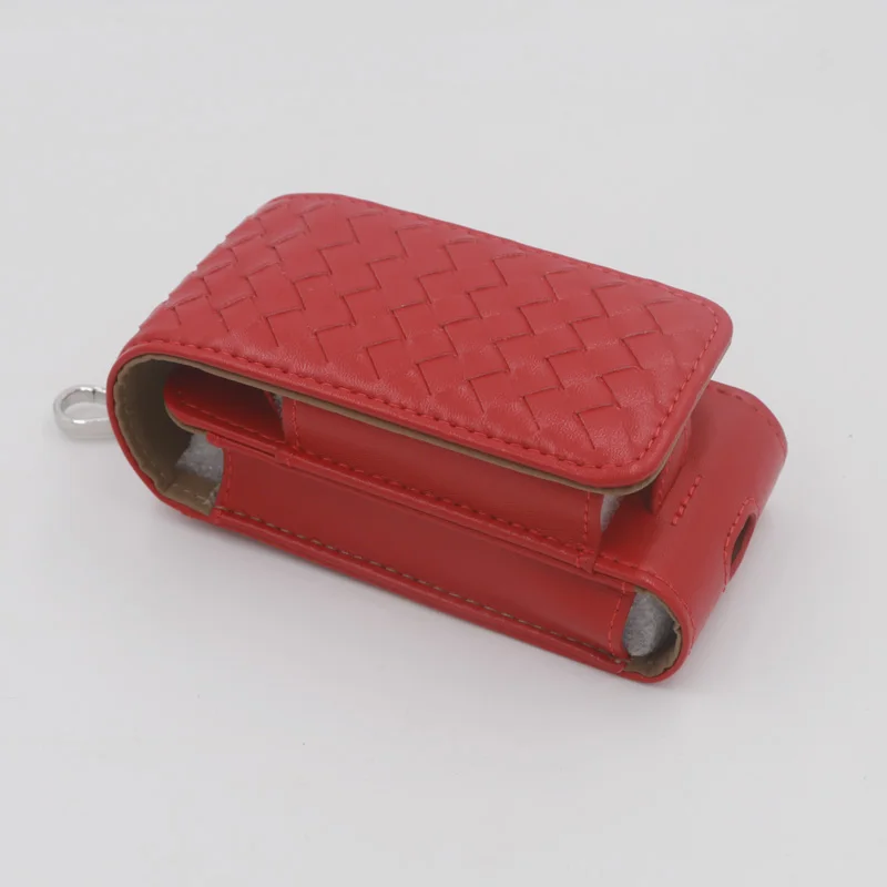 Retail 8 Colors blade leather Case vape bag For iQOS Electronic Cigarette blue pink white black pouch Carrying Protective | Электроника